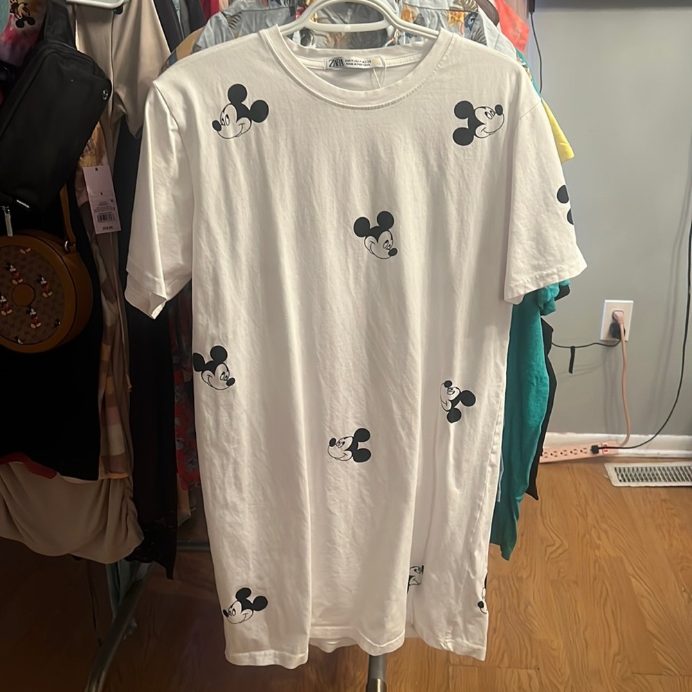 Disney Zara Mickey Mouse Dress